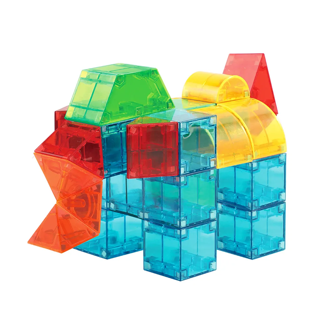 KEBO Set di blocchi magnetici materiale PC magnete prescolare cubo giocattolo regali intelligenti