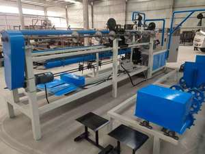 4.0M Width Manual Chain Link Fence Making <strong>Machine</strong> Metal Mesh Making <strong>Machine</strong> Wire Mesh Manufacturing <strong>Machine</strong> - Product Image 6