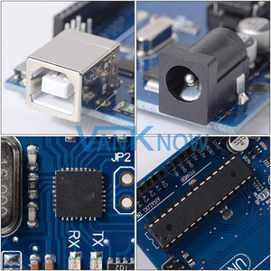 UNOR3-Modul Mikro controller Atmega32u4-Entwicklungsplatine mit USB-Kabel-kompatiblem Entwicklungs modul