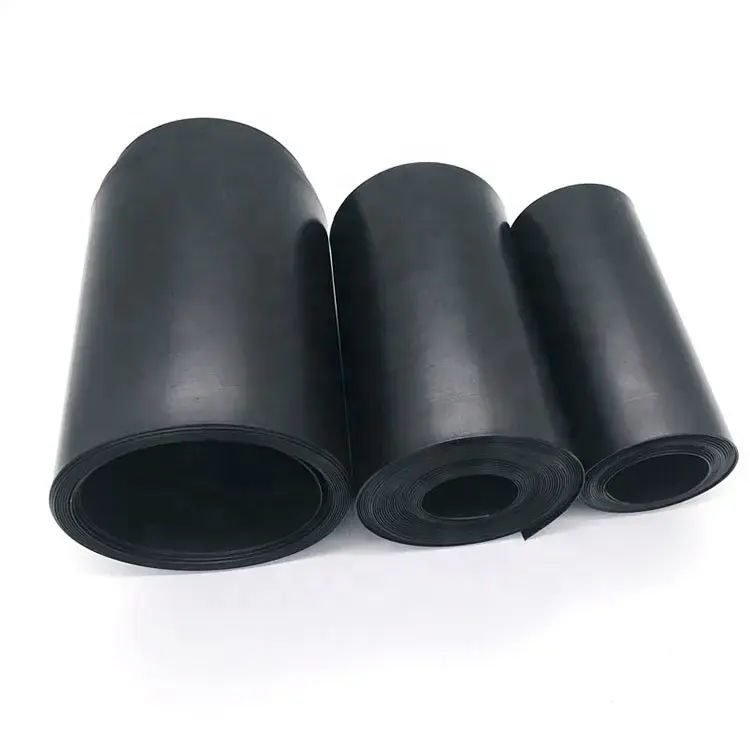 Zwart 1Mm Hdpe Geotextiel Membraan 0.75Mm Geomembranen Voor Vijver Liner