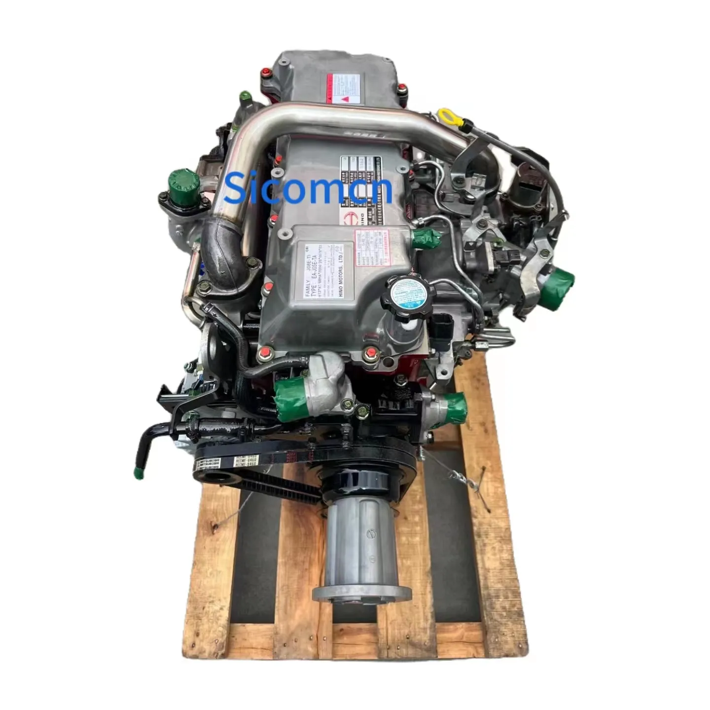 نموذج تجميع المحرك من sicome الأكثر مبيعًا للحفارات Hino من طراز تجميع المحرك J05 J05E