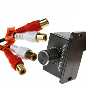 Amplificador de potencia original para coche, regulador de volumen, potenciómetro de coche RCA, entrada/salida - Product Image 3