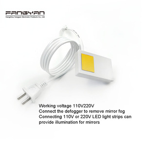 Smart Home 110V-220V Spiegel-Berührungs sensor Schalter Induktiver Eingangs ausgang zum Anschließen von Antibes chlag folie oder Hochspannung lichtst reifen - Product Image 4