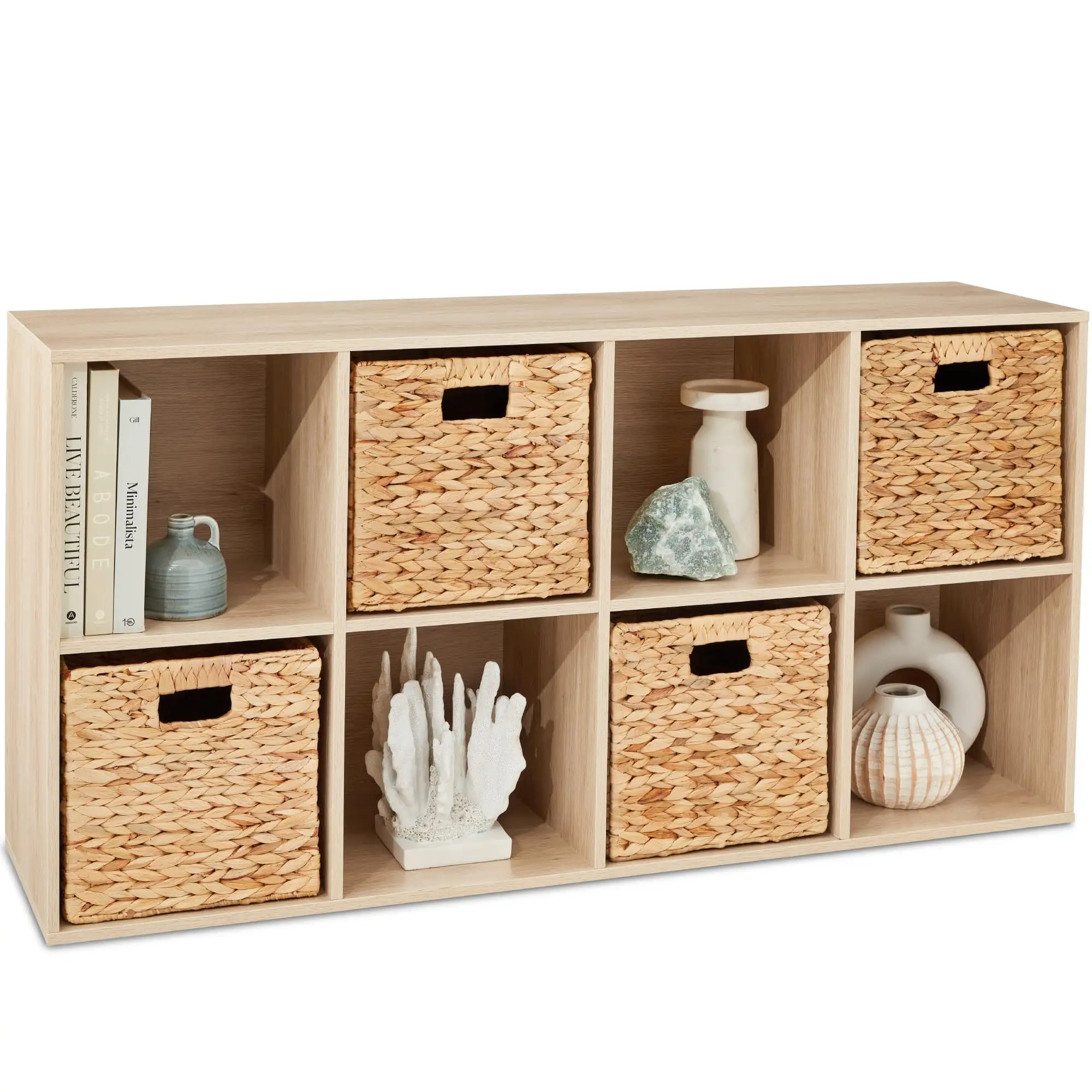 Prodotti di scelta migliore 8-Cube Storage Organizer librerie in legno per soggiorno