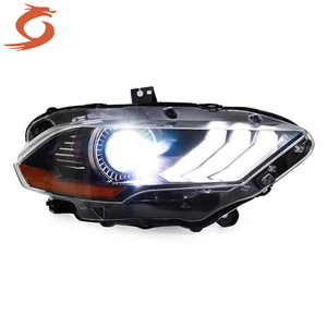 Ford Mustang için uygun 18-19 far takımı Mustang abd şartname far güçlendirme LED gündüz farları - Product Image 3