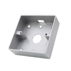 86MM x 86mm x 42mm çinko alaşım yüzey montaj buzlu erişim kontrolü çıkış düğmesi anahtarı gang kutusu - Product Image 1