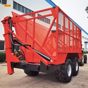 8T容量負荷便利な荷積み農業用トラクターサトウキビ転倒トレーラー安定した輸送製糖装置 - Product Image 2