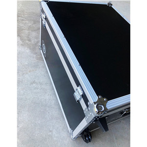 Custom <span class=keywords><strong>Multi</strong></span> Funcional Alumínio Flight Hard <span class=keywords><strong>Case</strong></span> Trolley <span class=keywords><strong>Case</strong></span> com espuma personalizada para dispositivo