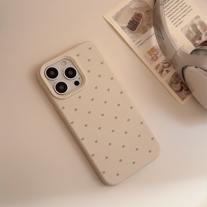 Sevimli dalga noktası silikon telefon iPhone için kılıf 15 14 13 12 11 Pro Max ayna ve tutucu ile darbeye dayanıklı anti-sonbahar yumuşak kabuk - Product Image 6