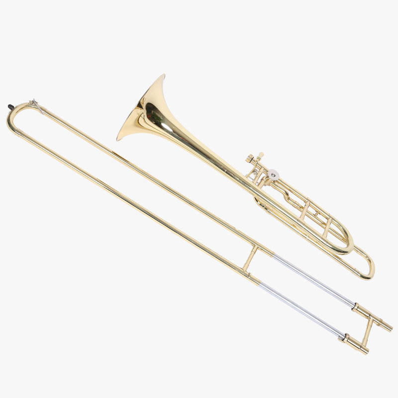 Trombone Bb alto doré