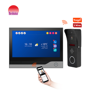 2 Wires <strong>Intercom</strong> <strong>System</strong> With 7 Inch Screen Outdoor Unit <strong>Video</strong> Door Phone - Product Image 1