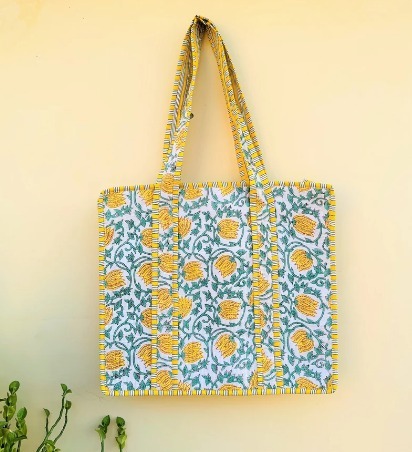 Yellow, light blue
