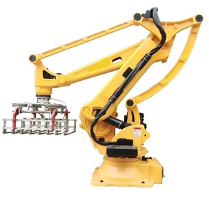 Robot paletizador Manipulación de carga y descarga brazo robótico Grúa apiladora de cuatro ejes y seis ejes brazo robótico