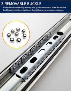 51mm Nặng dutydrawer <span class=keywords><strong>SLIDES</strong></span> 68kg tải bóng mang Side mount <span class=keywords><strong>SLIDES</strong></span> - Product Image 5