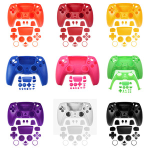 Gamepad Ersatz gehäuse Shell Front Back Case Cover mit Full Button Set Buttons Dekorativ für PS5 Controller Reparatur - Product Image 2