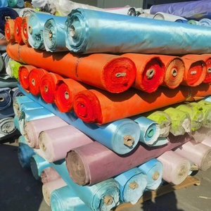Bán buôn chống tĩnh ăn mặc Chất liệu lớp <span class=keywords><strong>Polyester</strong></span> Oxford Vải PVC ủng hộ trong kho cho lót ngoài trời sử dụng phổ biến stocklot - Product Image 3