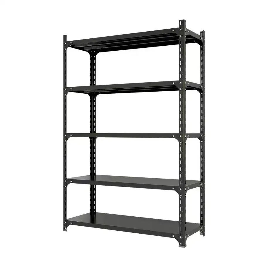 Metal steel shelf Easy Assemble Slotted Angle Shelving Bolt stacking shelves