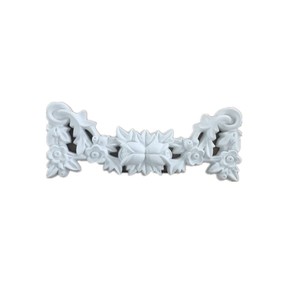 Chất lượng cao renfa thiết kế hiện đại chuỗi hạt gỗ sợi thủy tinh đường hạt màu xanh lá cây thanh lịch bánh trang trí nội thất mouldings - Product Image 3