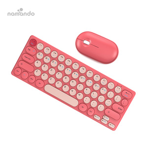 ワイヤレスマウスとキーボードのコンボ2.4GHz接続長いバッテリー寿命耐久性のある低ノイズデザインOS - Product Image 2