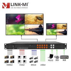 Multivisor 4x1 HDMI 4 CHs HD Video Pantalla cuádruple para monitor de pantalla LCD Interruptor HDMI de salida 4 en 1 para 1 Monitor - Product Image 2