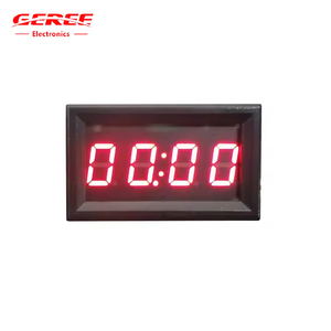 DC5V/9V/12V Digitaluhr Großes Display Elektronische Uhr für leuchtendes Armaturen brett Motorrad YB27T LED-Anzeige Digitaler Timer - Product Image 3