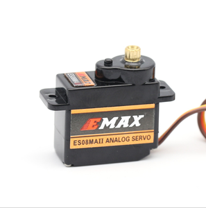 EMAX ES08MA II motor12g Mini Metal dişli Analog Servo RC modeli için - Product Image 4