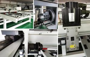 WEHO makineleri bilgisayar ışın testere ışın testere kesici bilgisayar cnc paneli ışın testere kesici makinesi - Product Image 3