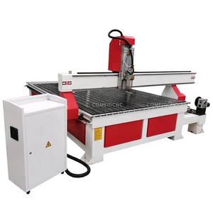 High Repurchase Rate 4 Axis <strong>Cnc</strong> <strong>Router</strong> <strong>with</strong> <strong>Rotary</strong> Device for Column Engraving - Product Image 3