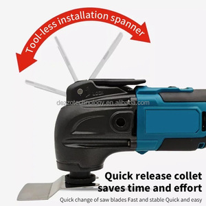 Quick Release <strong>Oscillating</strong> 18V <strong>Tool</strong> Brushless <strong>Multi</strong> <strong>Functional</strong> <strong>Tool</strong> Renovator Electric Trimmer Compatible for MK Battery - Product Image 2