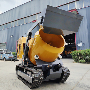 中国工厂移动式混凝土搅拌机200L 300L家用小型汽油柴油Seft-Loading混凝土搅拌机自卸车 - Product Image 5