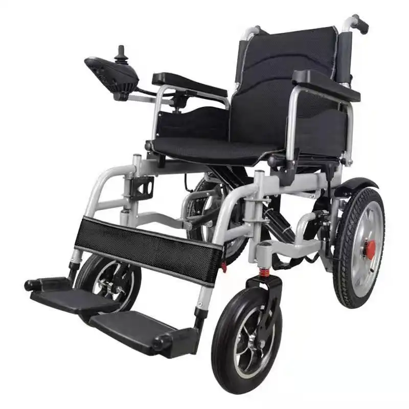 Fauteuil roulant électrique de haute qualité fauteuils roulants motorisés pliables fauteuil roulant standard/silla de ruedas pour les personnes âgées