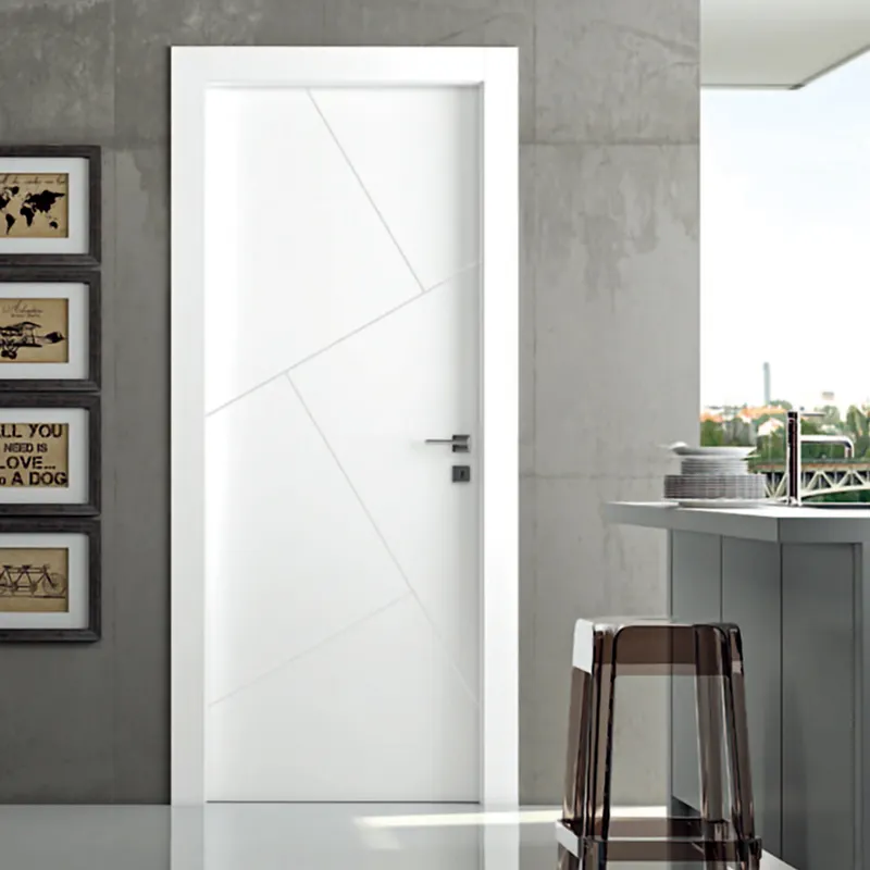 2022 यूरोपीय मानक ठोस लकड़ी के दरवाजे आंतरिक दरवाजा घर चित्रकला के साथ सतह उपचार के लिए
