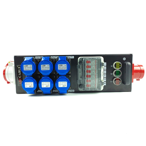 Rectangle Power Distribution 32A <strong>3</strong> <strong>Phase</strong> <strong>Input</strong> 6 Channels 16A Single <strong>Phase</strong> <strong>Output</strong> for Stage Events - Product Image 2