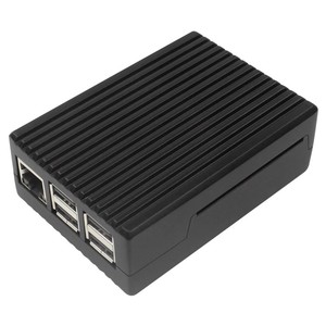 Raspberry Pi 3 B-type Raspberry Pi 3B/3B + carcasa de aleación de aluminio carcasa blindada de disipación de calor
