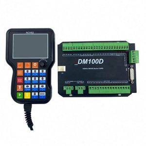 ANDUUK Dm100 3 ejes/4 ejes/5 ejes NCH02 DM100D 4 ejes CNC controlador kit CNC controlador CNC 3 ejes controlador cnc