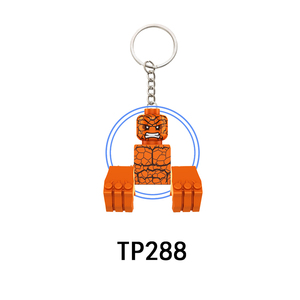 TP1036 Fantastic Four Thing Human Torch Silver <strong>Surfer</strong> Mister Fantastic Mini Building Blocks Action Figure Keychains Kid's <strong>Toys</strong>