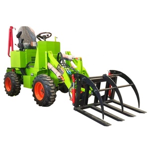 Piccolo caricatore a doppio motore per carico e scarico di cereali rurali piccoli caricatori idraulici per camion - Product Image 2