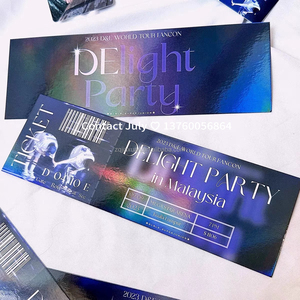 K-pop konser sloganı freecustomized özelleştirilmiş çift taraflı baskı Cheer bts kağıt el afiş - Product Image 6