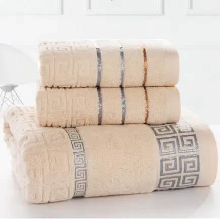 Miglior prezzo 100% cotone pettinato asciugamani da bagno di lusso per hotel Ultra assorbente/ecologico (grigio)
