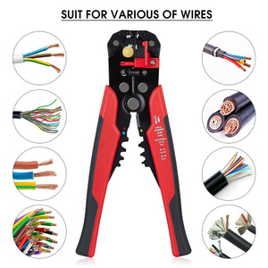HS-D1 çok fonksiyonlu otomatik tel striptizci ve kablo kesici ve tel şerit için Crimper çelik aracı OEM özelleştirme desteklenen - Product Image 4