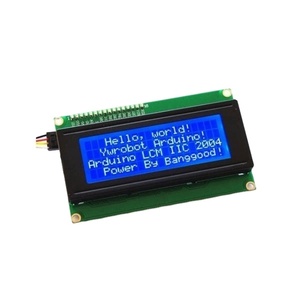 Elektronischer Teil 5V IIC/I2C 20x4 Zeichen <span class=keywords><strong>LCD</strong></span>-Anzeige modul Blauer Bildschirm für Ard Project Interface I2C