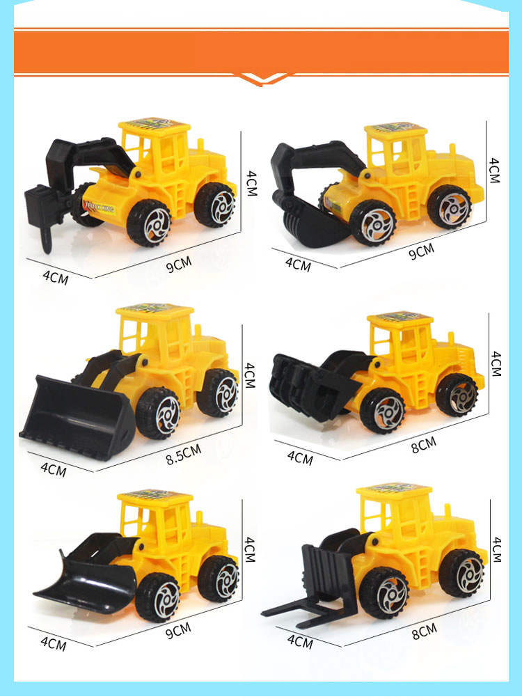 6pcs/bag-yellow