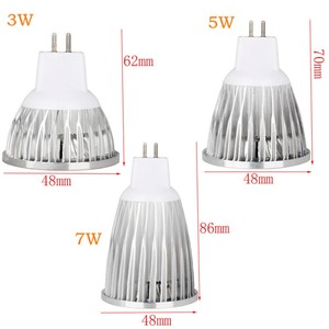 3W 5W MR16พลังงานสูง12V 7W หรี่แสงได้นำสปอตไลท์ LED cob หลอดไฟสำหรับสำนักงานแสง24V ป้องกันตาแสงโฟกัส GU10 - Product Image 4