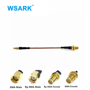Factory Customization SMA Connectors Kit RP-SMA Plug SMA <strong>Connector</strong> Kit Plug Adapter For <strong>WiFi</strong> <strong>Antenna</strong> Production Line Testing - Product Image 2