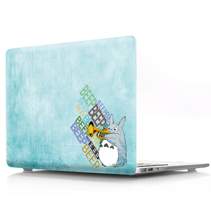 かわいいトトロデザインハード保護プラスチックケースラップトップPCシェルforMacBook Pro Retina 11 "13" 12 "15" A1708 A1988 A2179