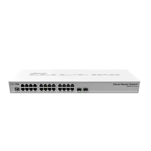 100% mới Mikrotik Crs326-24s + 2Q + RM PoE crs326 đám mây chuyển đổi Bộ định tuyến nóng bán Crs326-24s 2Q RM - Product Image 1