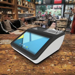 Máquina POS de 7 pulgadas de alto rendimiento para cafeterías WiFi Bluetooth 58mm impresora escáner de código de barras LOGO personalizado caja registradora POS - Product Image 1