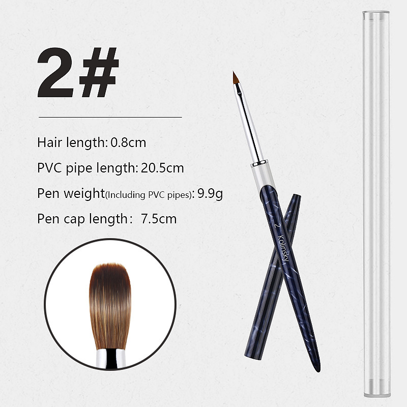 2#stylo cristal kolinsky