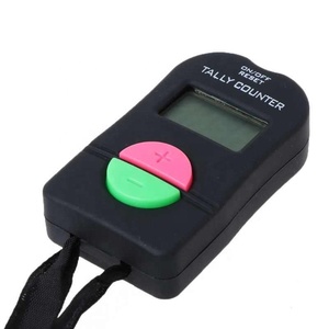 Electronic Counter <strong>Work</strong> Count Person Flow Point Device Manual Chanting Display Button Can Add and Subtract Counter LCD Digital - Product Image 1
