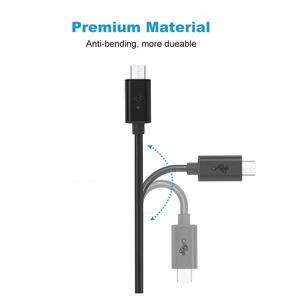 サムスン充電用0.2m2AマイクロUSBケーブル充電データケーブルショートケーブル